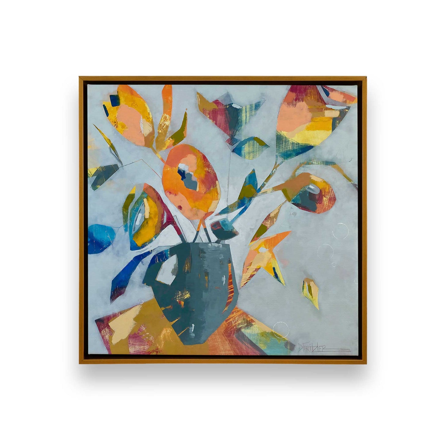 [Color:Polished Gold], Picture of art in a Polished Gold frame