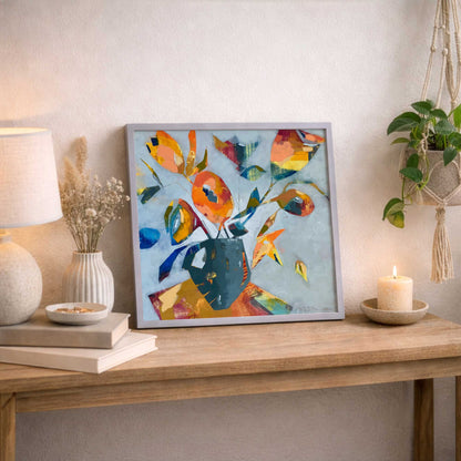 Picture of art in a room