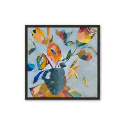 [Color:Satin Black], Picture of art in a Satin Black frame