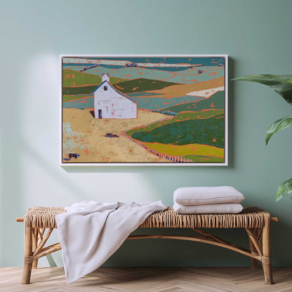 Picture of art in a room