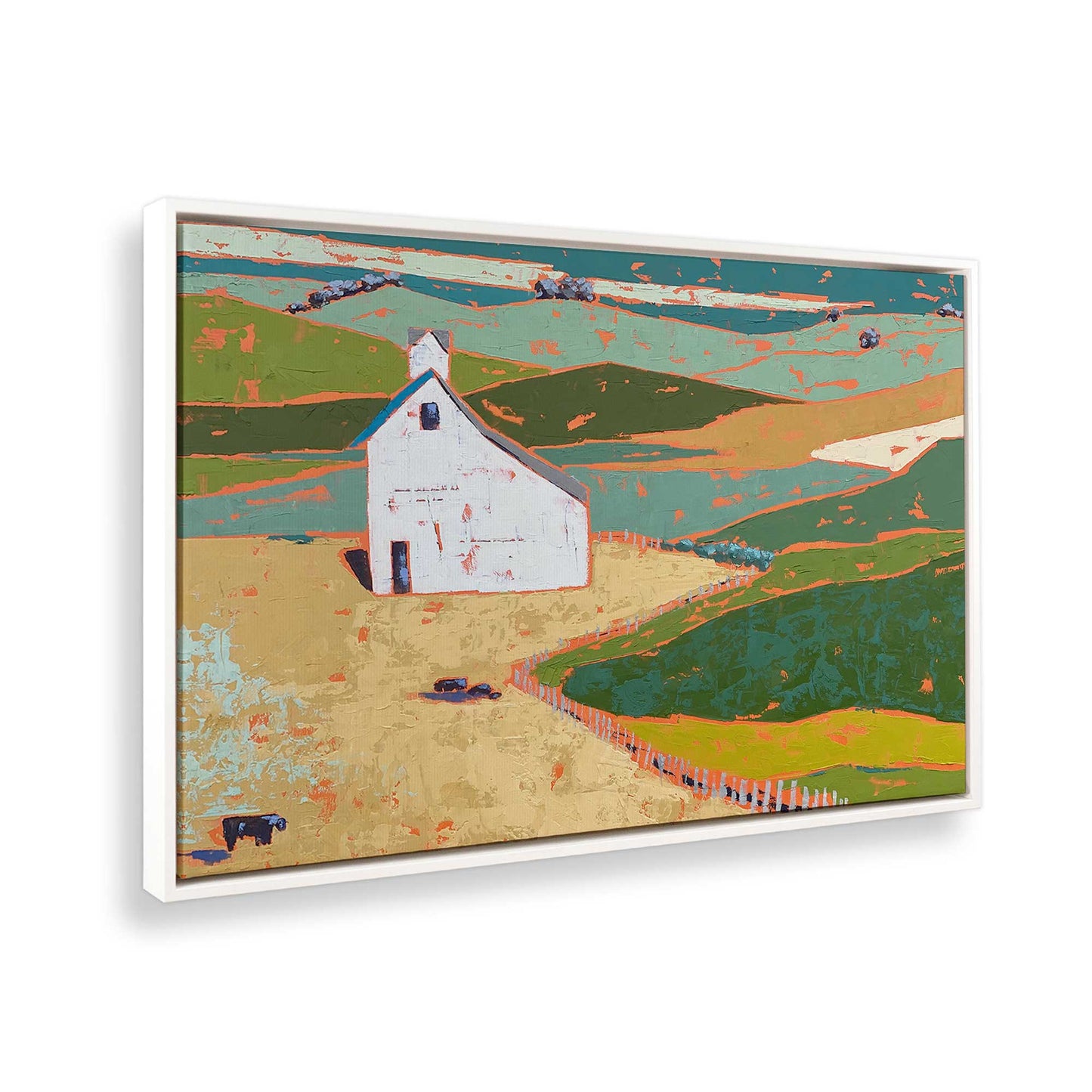 [Color:Opaque White], Picture of the corner of the art