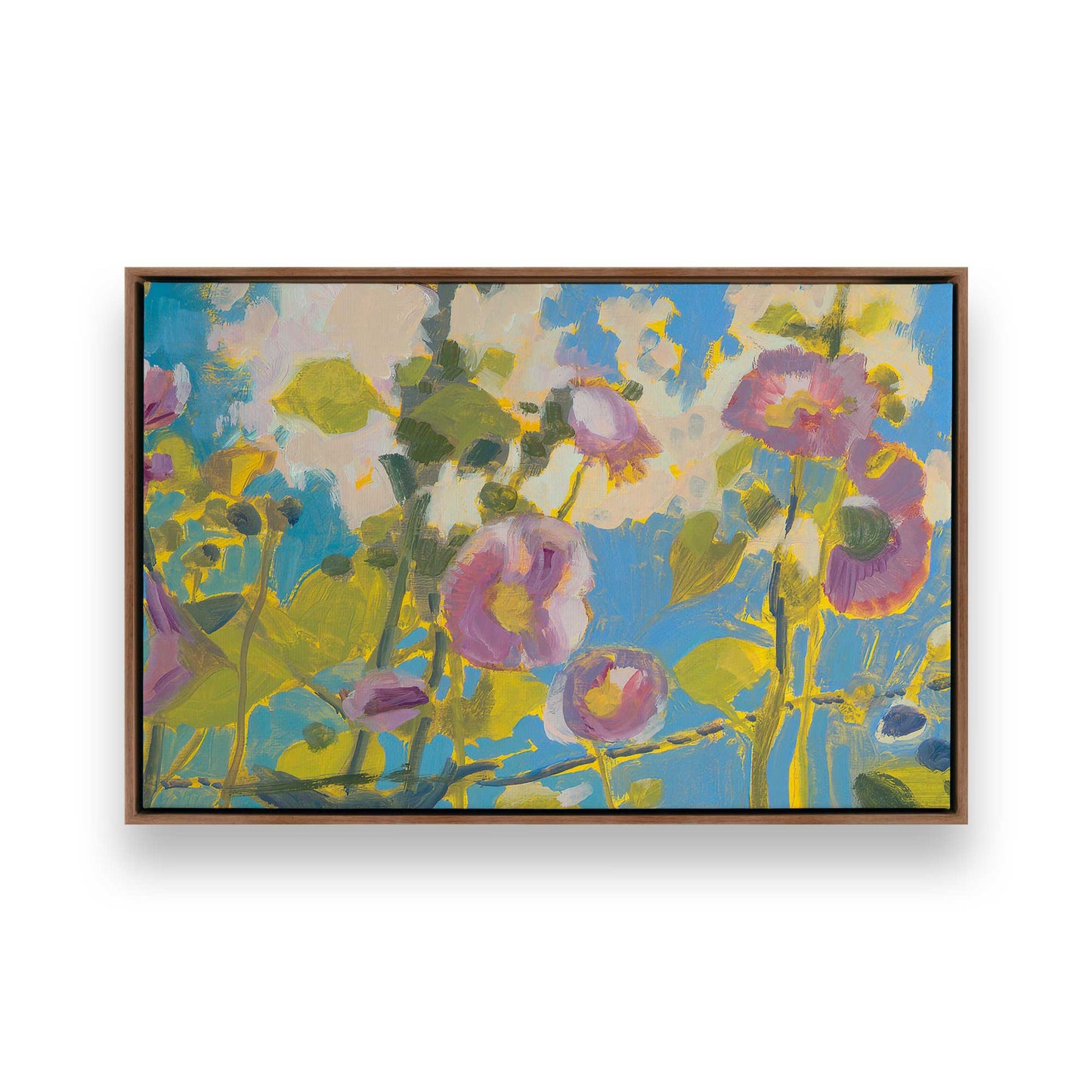 [Color:Walnut], Picture of art in a Walnut frame
