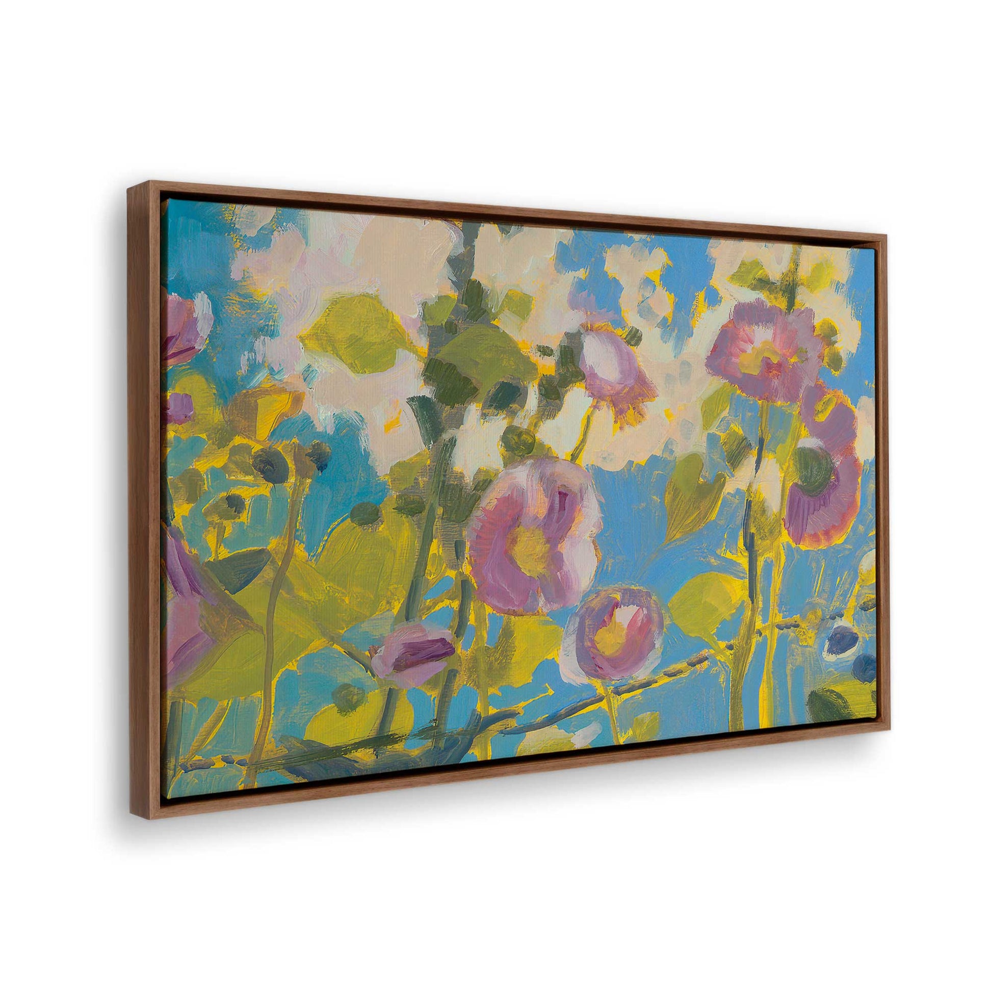 [Color:Walnut], Picture of the corner of the art