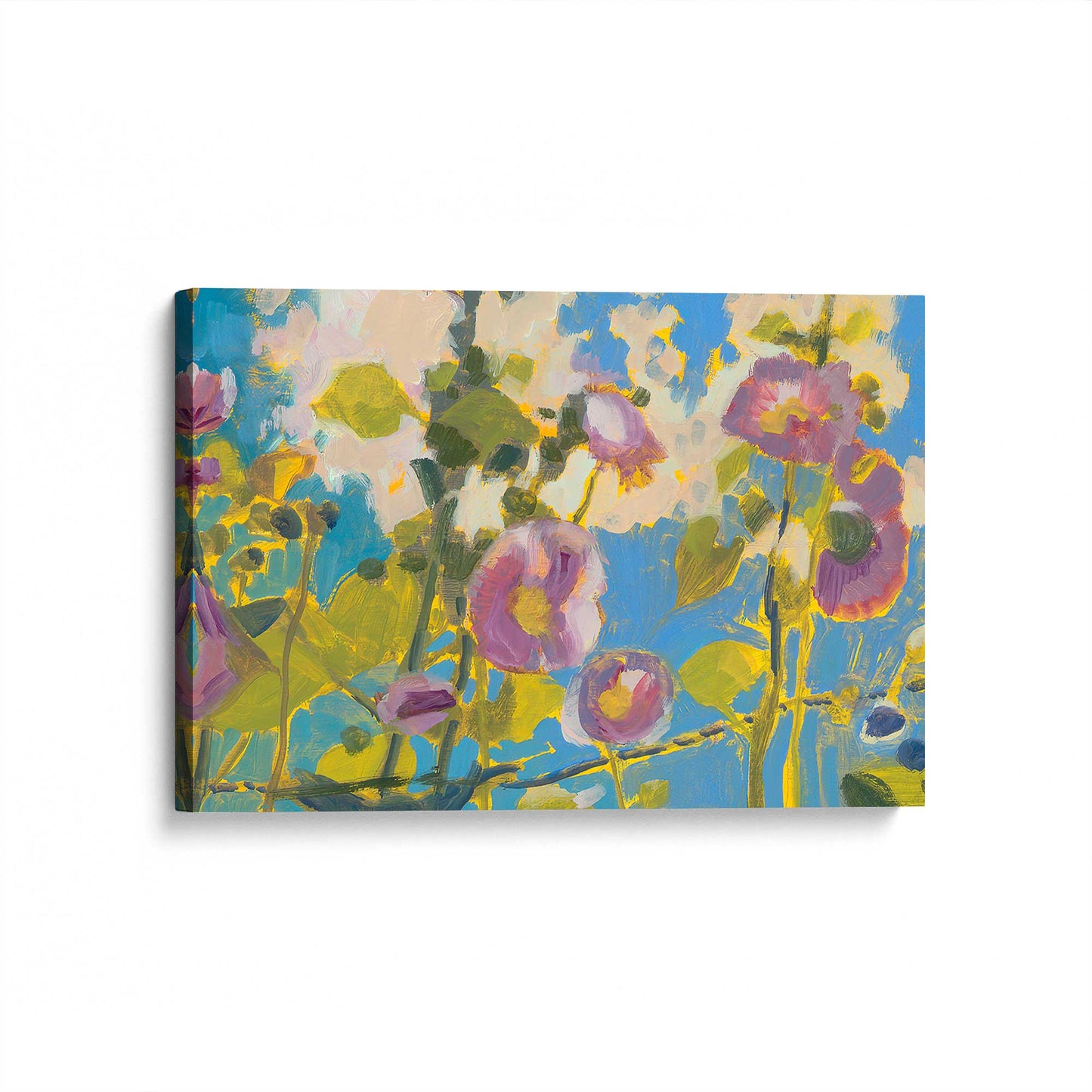 [Color:Stretched Canvas], Picture of art at an angle