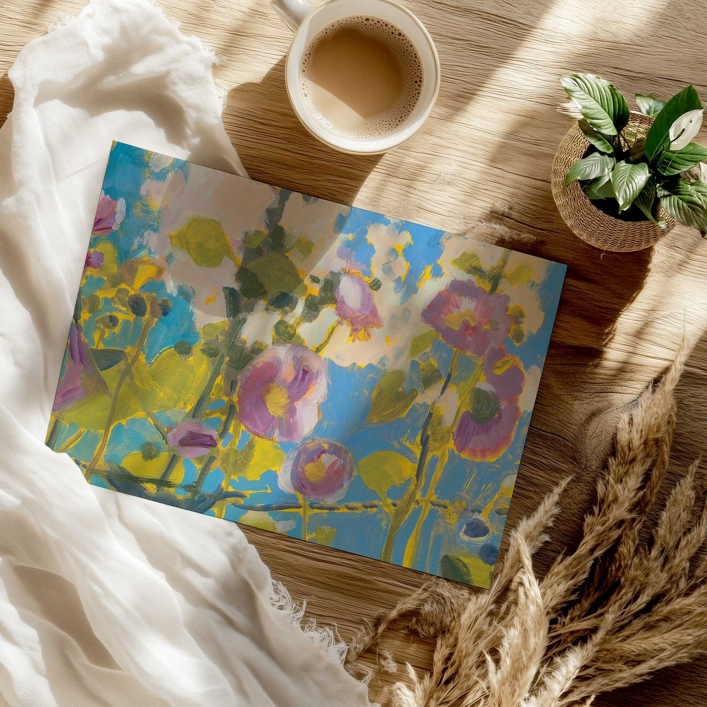 [Color:Rolled Print], Picture of close up of art