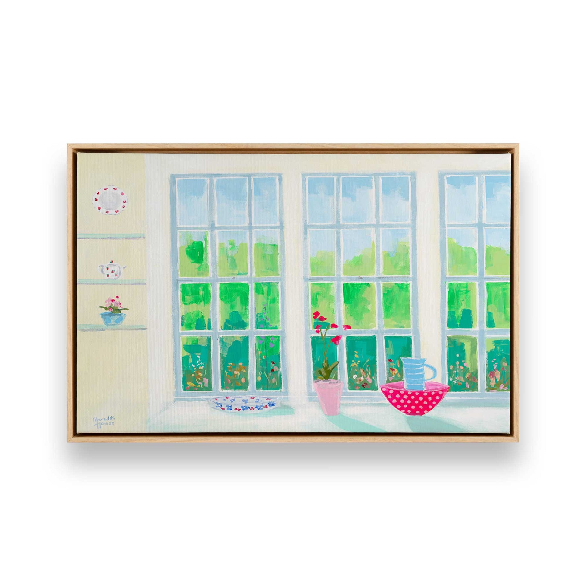 [Color:American Maple], Picture of art in a American Maple frame