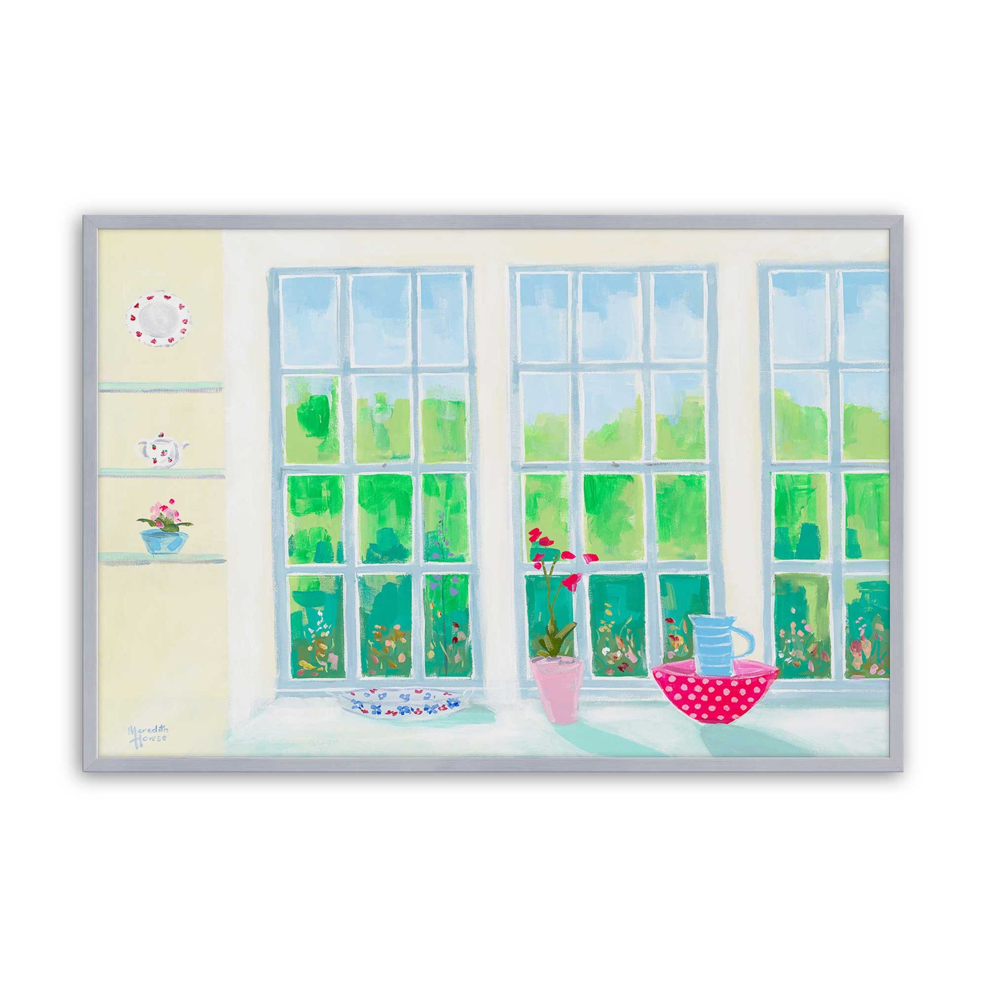 [Color:Polished Chrome], Picture of art in a Polished Chrome frame