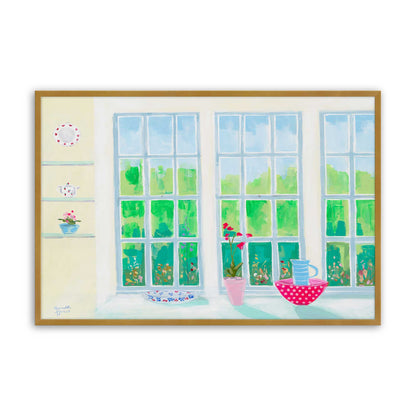 [Color:Polished Gold], Picture of art in a Polished Gold frame
