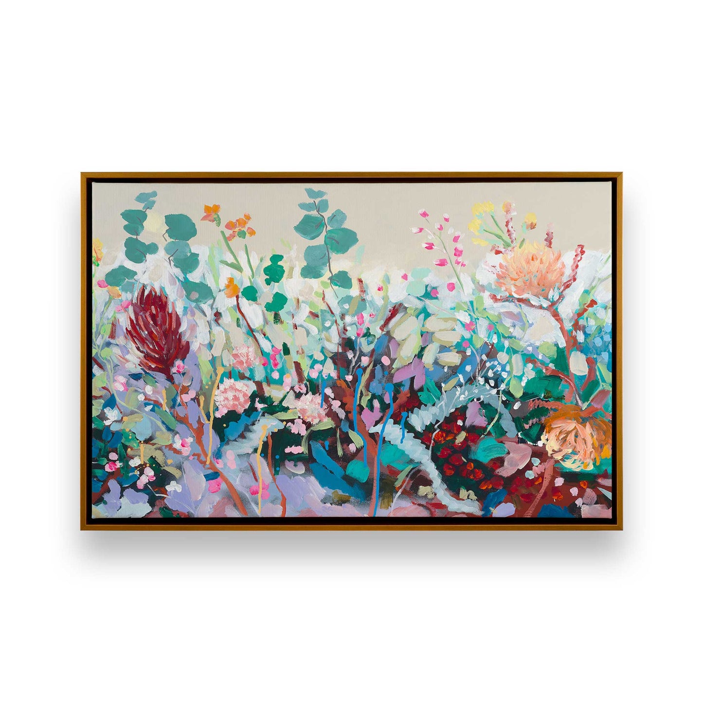 [Color:Polished Gold], Picture of art in a Polished Gold frame