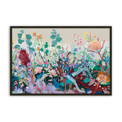 [Color:Satin Black], Picture of art in a Satin Black frame