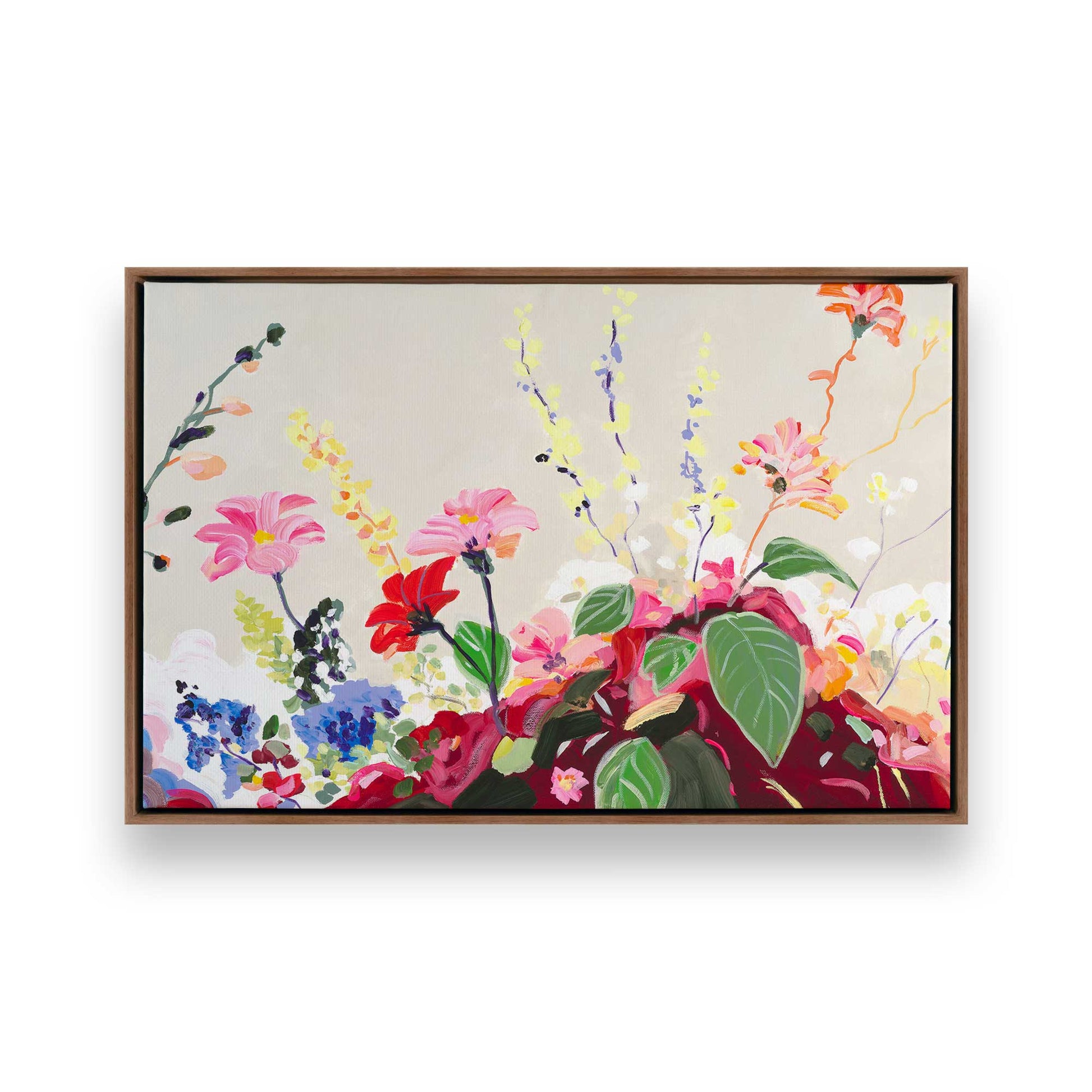 [Color:Walnut], Picture of art in a Walnut frame