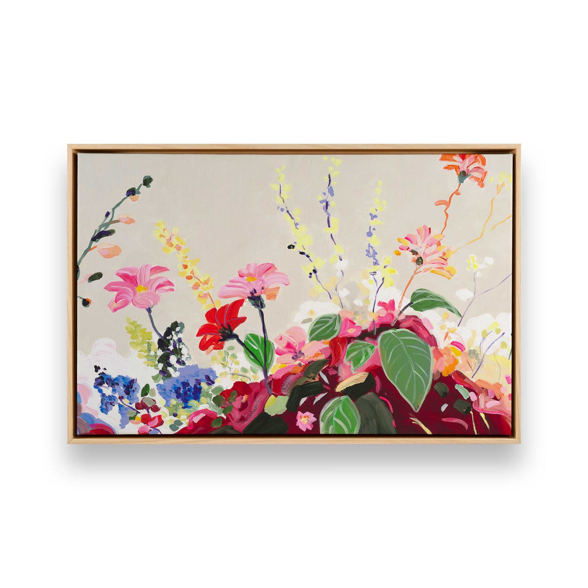 [Color:American Maple], Picture of art in a American Maple frame