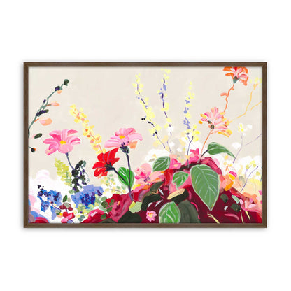 [Color:Walnut], Picture of art in a Walnut frame
