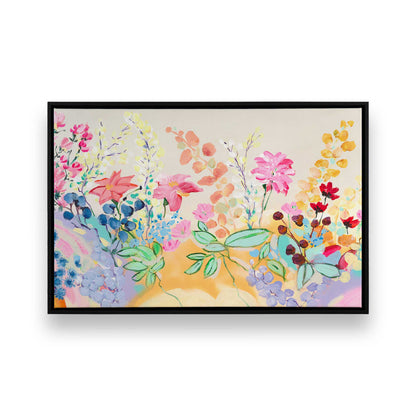[Color:Satin Black], Picture of art in a Satin Black frame