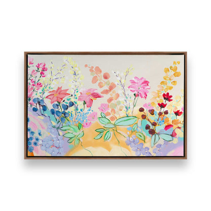 [Color:Walnut], Picture of art in a Walnut frame