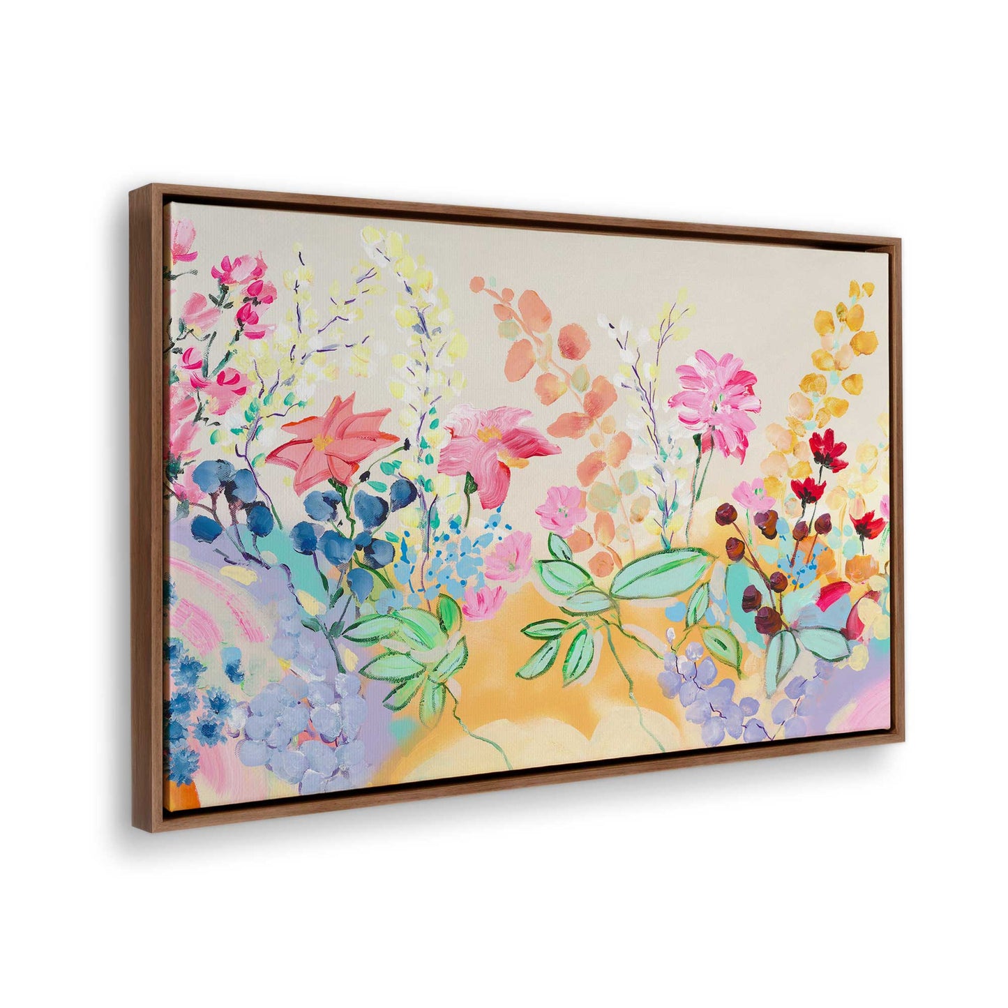 [Color:Walnut], Picture of the corner of the art