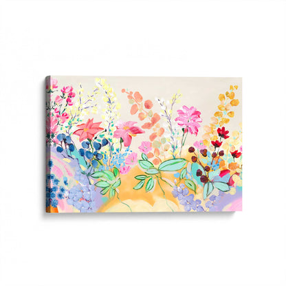 [Color:Stretched Canvas], Picture of art at an angle