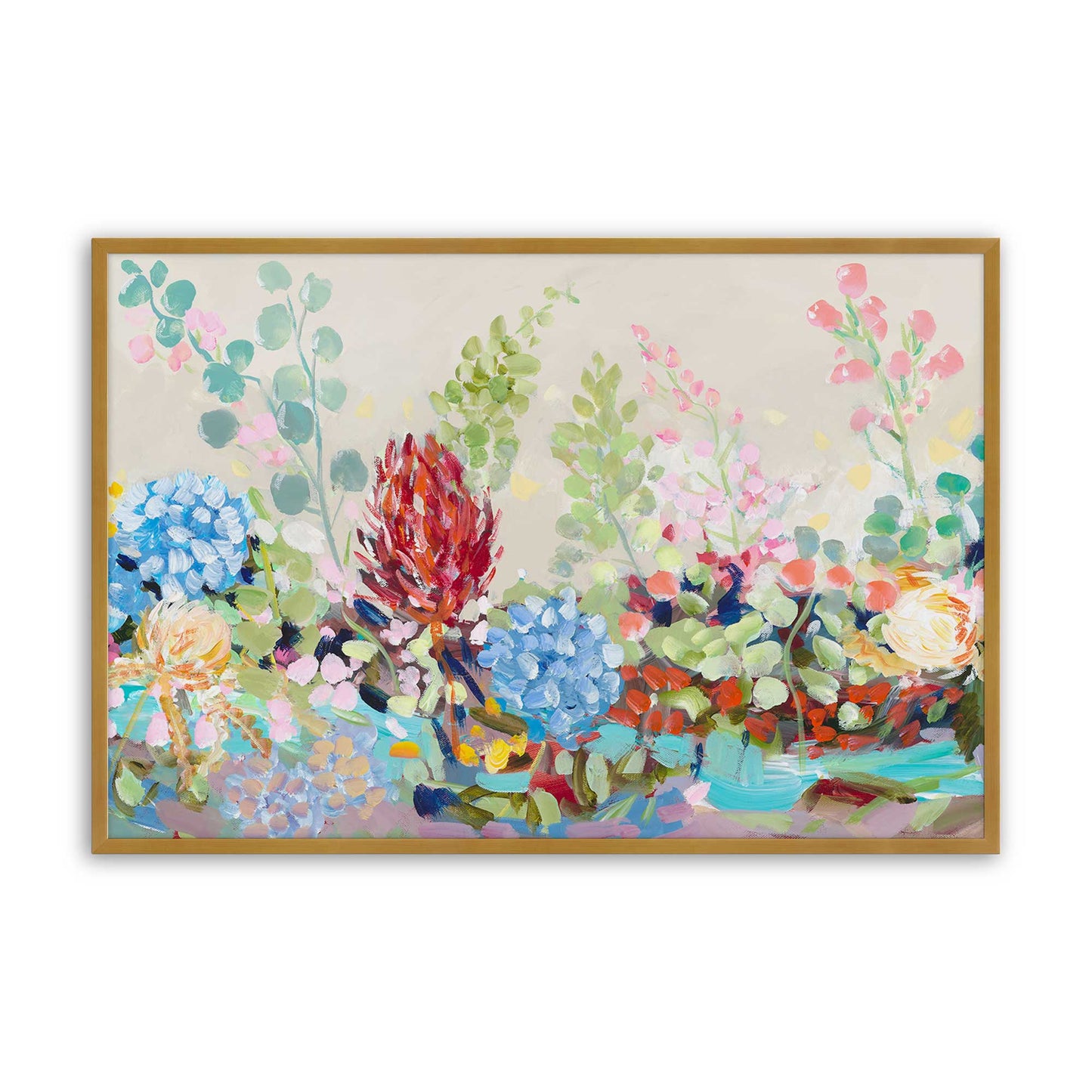 [Color:Polished Gold], Picture of art in a Polished Gold frame
