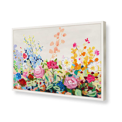 [Color:Opaque White], Picture of art in a Opaque White frame of the corner