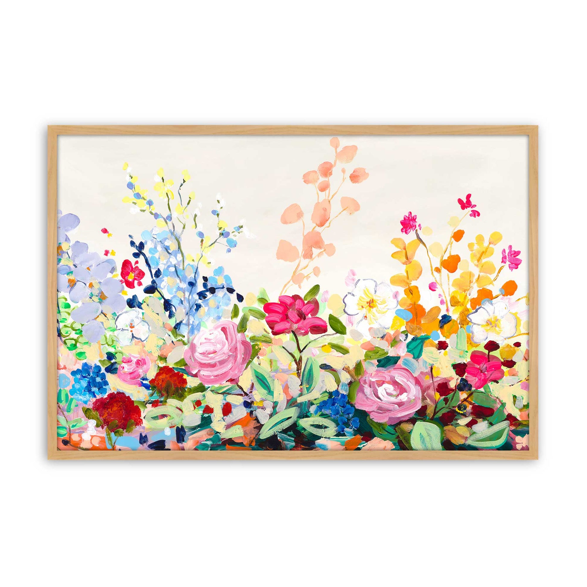 [Color:American Maple], Picture of art in a American Maple frame