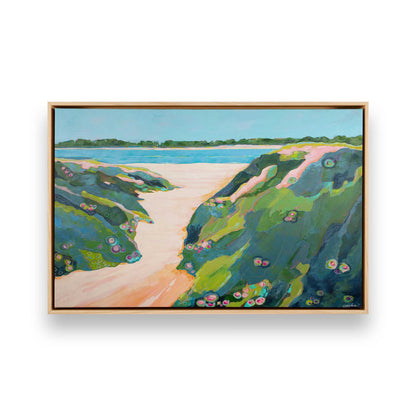 [Color:American Maple], Picture of art in a American Maple frame