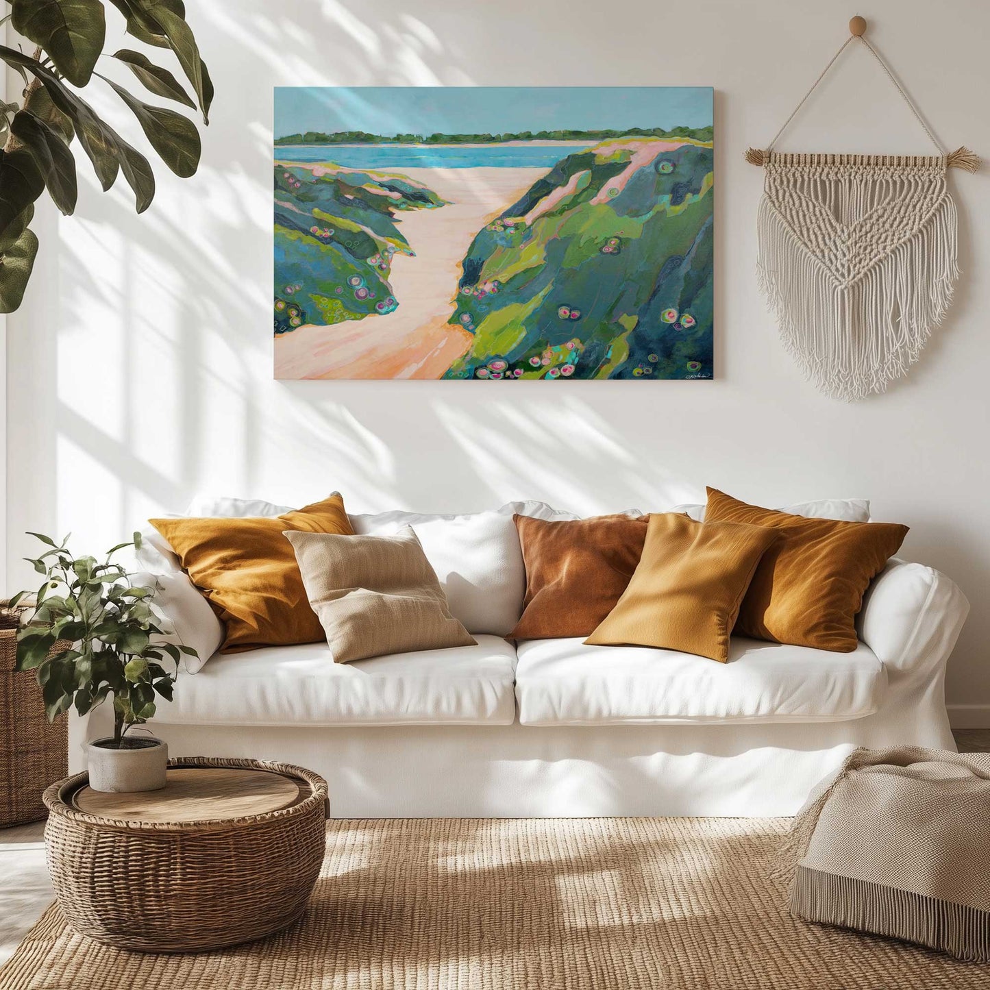 Picture of art in a room