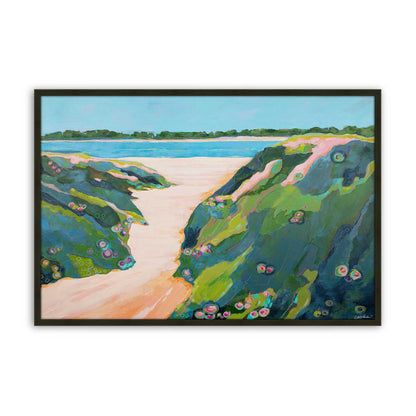[Color:Satin Black], Picture of art in a Satin Black frame