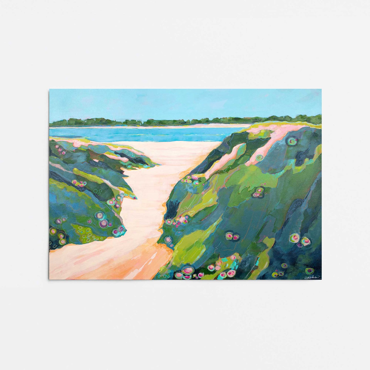 [Color:Rolled Print], Picture of close up of art