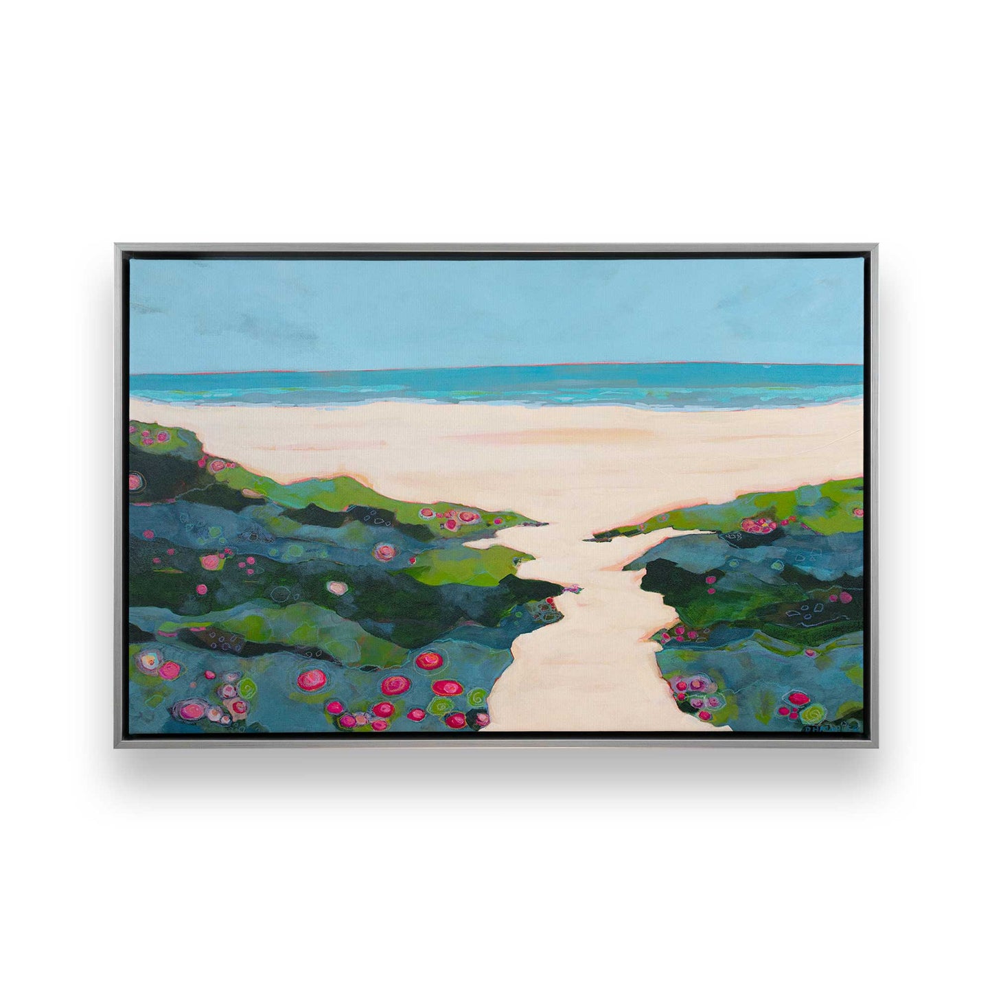 [Color:Polished Chrome], Picture of art in a Polished Chrome frame