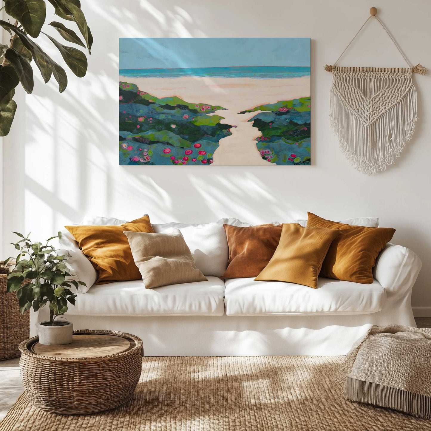 Picture of art in a room