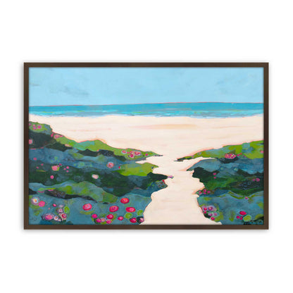 [Color:Belvinder Brown], Picture of art in a Belvinder Brown frame