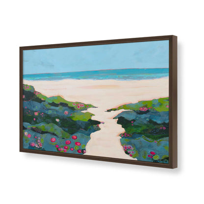 [Color:Belvinder Brown], Picture of art in a Belvinder Brown frame of the corner