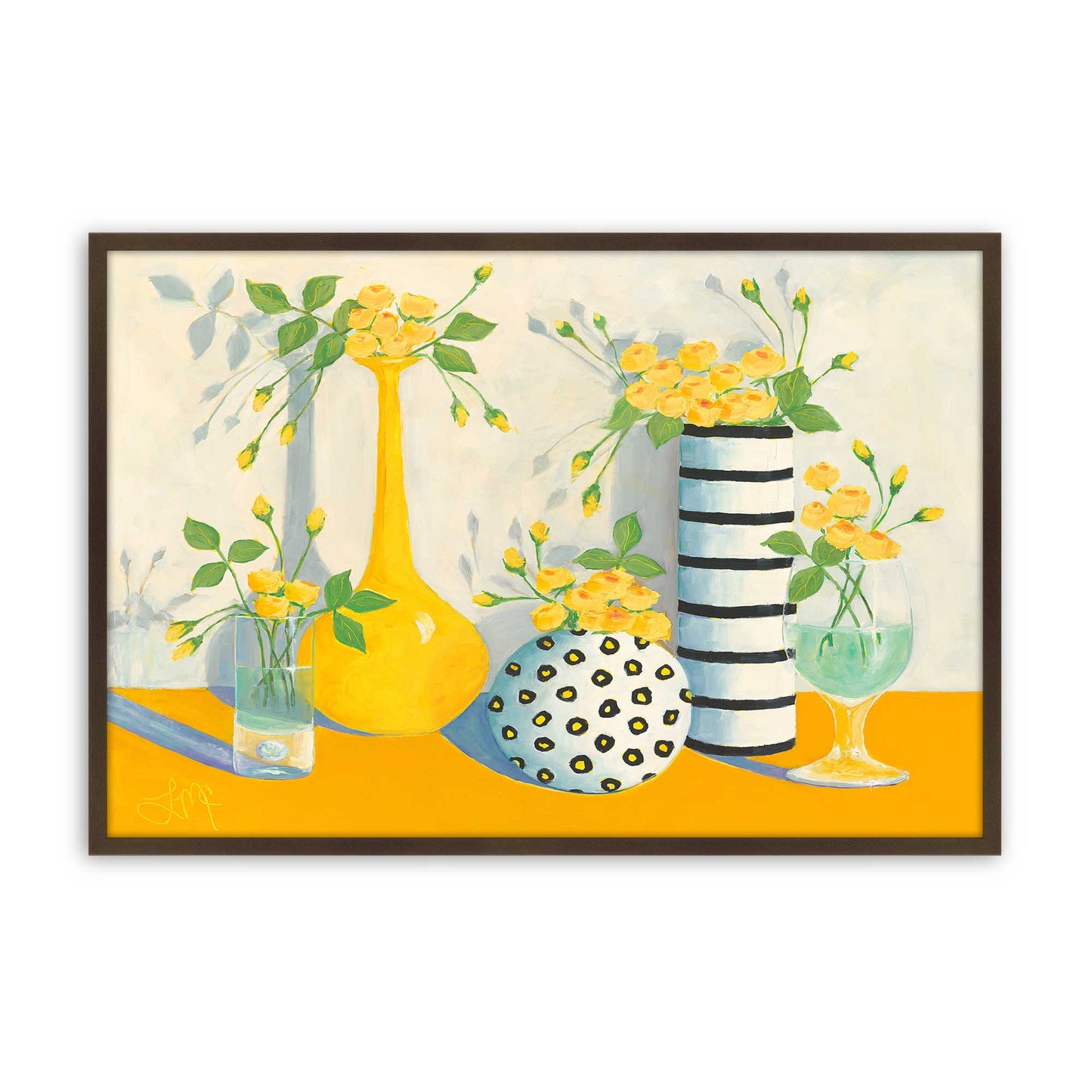 [Color:Belvinder Brown], Picture of art in a Belvinder Brown frame
