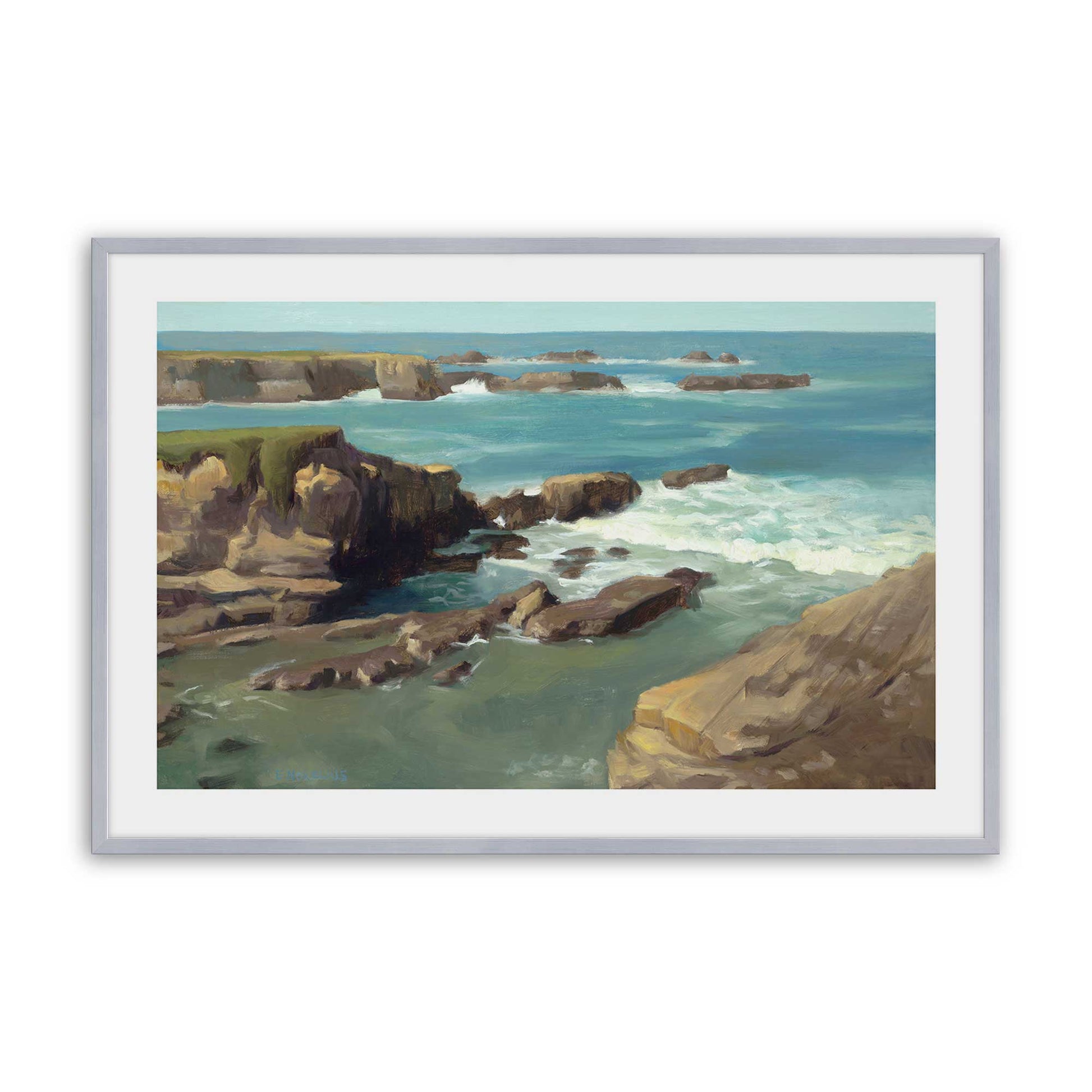 [Color:Polished Chrome], Picture of art in a Polished Chrome frame