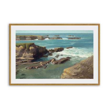 [Color:Polished Gold], Picture of art in a Polished Gold frame
