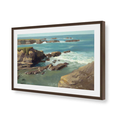 [Color:Belvinder Brown], Picture of art in a Belvinder Brown frame of the corner