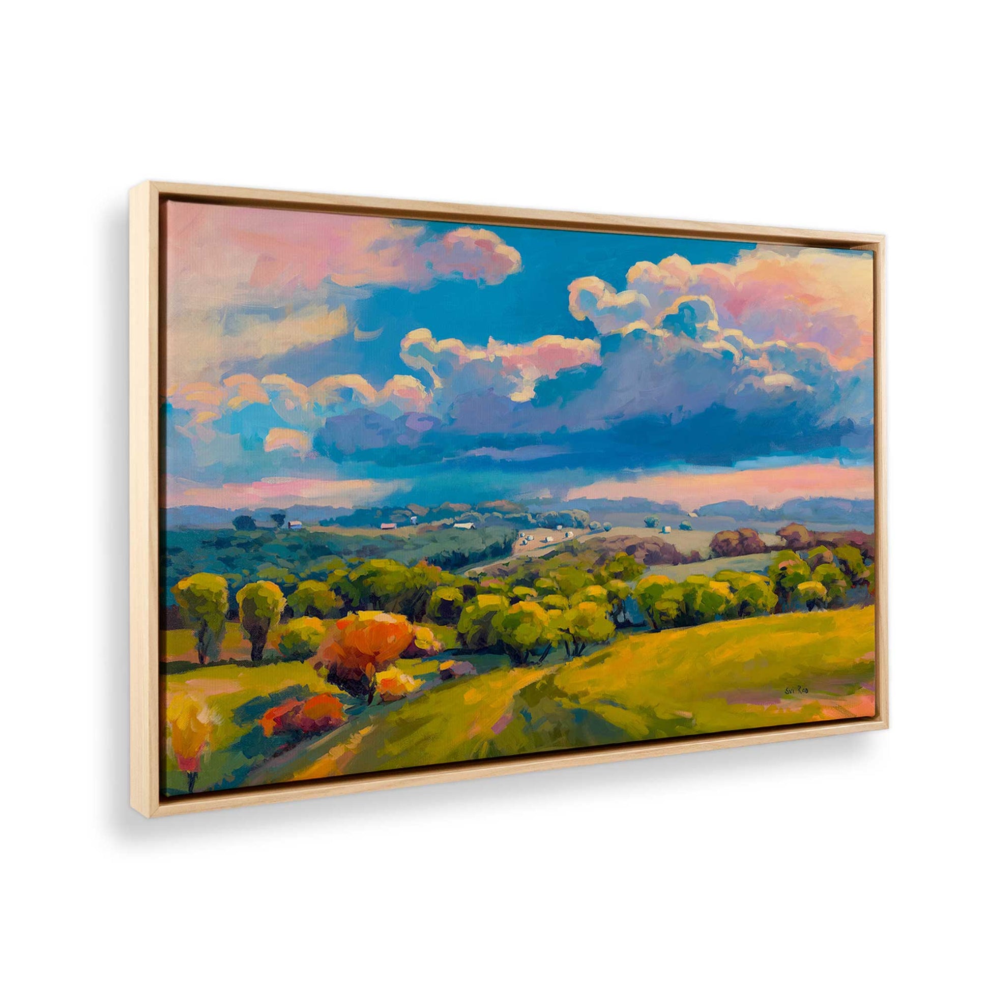 [Color:American Maple], Picture of the corner of the art