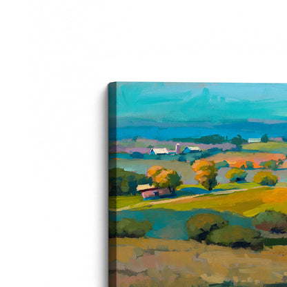 [Color:Stretched Canvas], Picture of the corner of the art