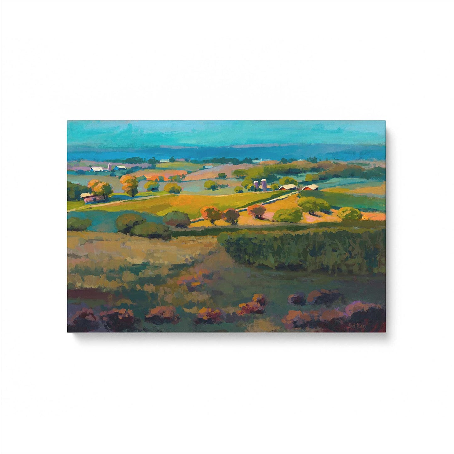 [Color:Stretched Canvas], Picture of art