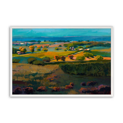 [Color:Opaque White], Picture of art in a Opaque White frame