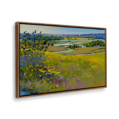 [Color:Walnut], Picture of the corner of the art