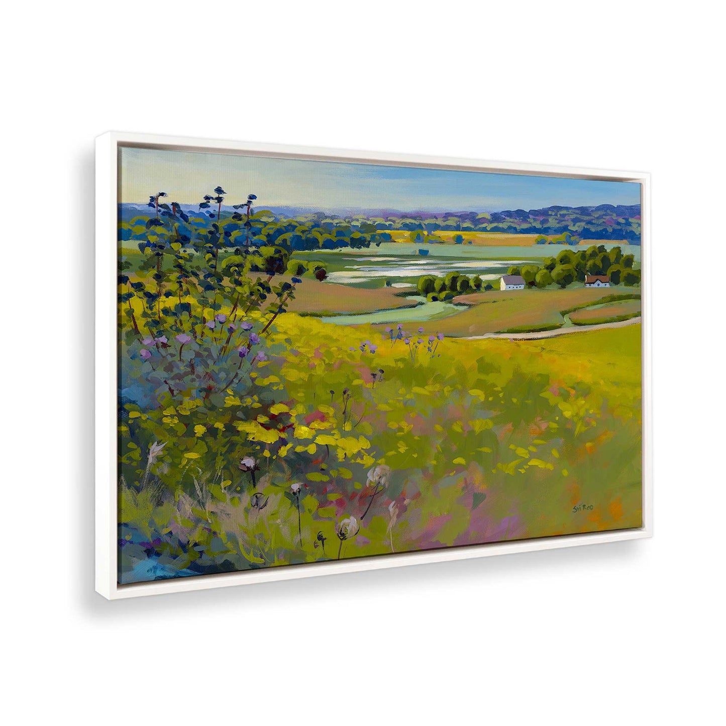 [Color:Opaque White], Picture of the corner of the art