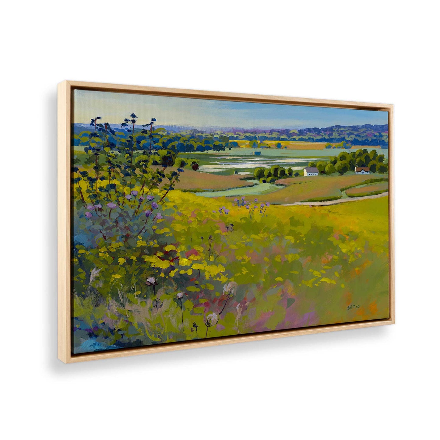 [Color:American Maple], Picture of the corner of the art