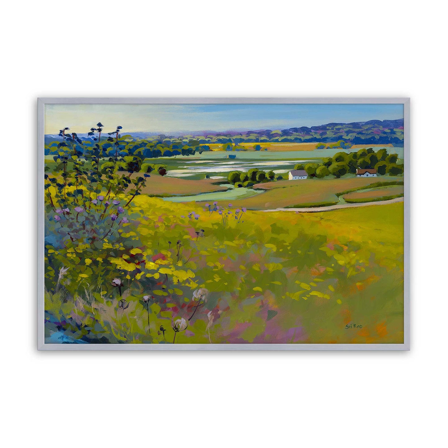 [Color:Polished Chrome], Picture of art in a Polished Chrome frame