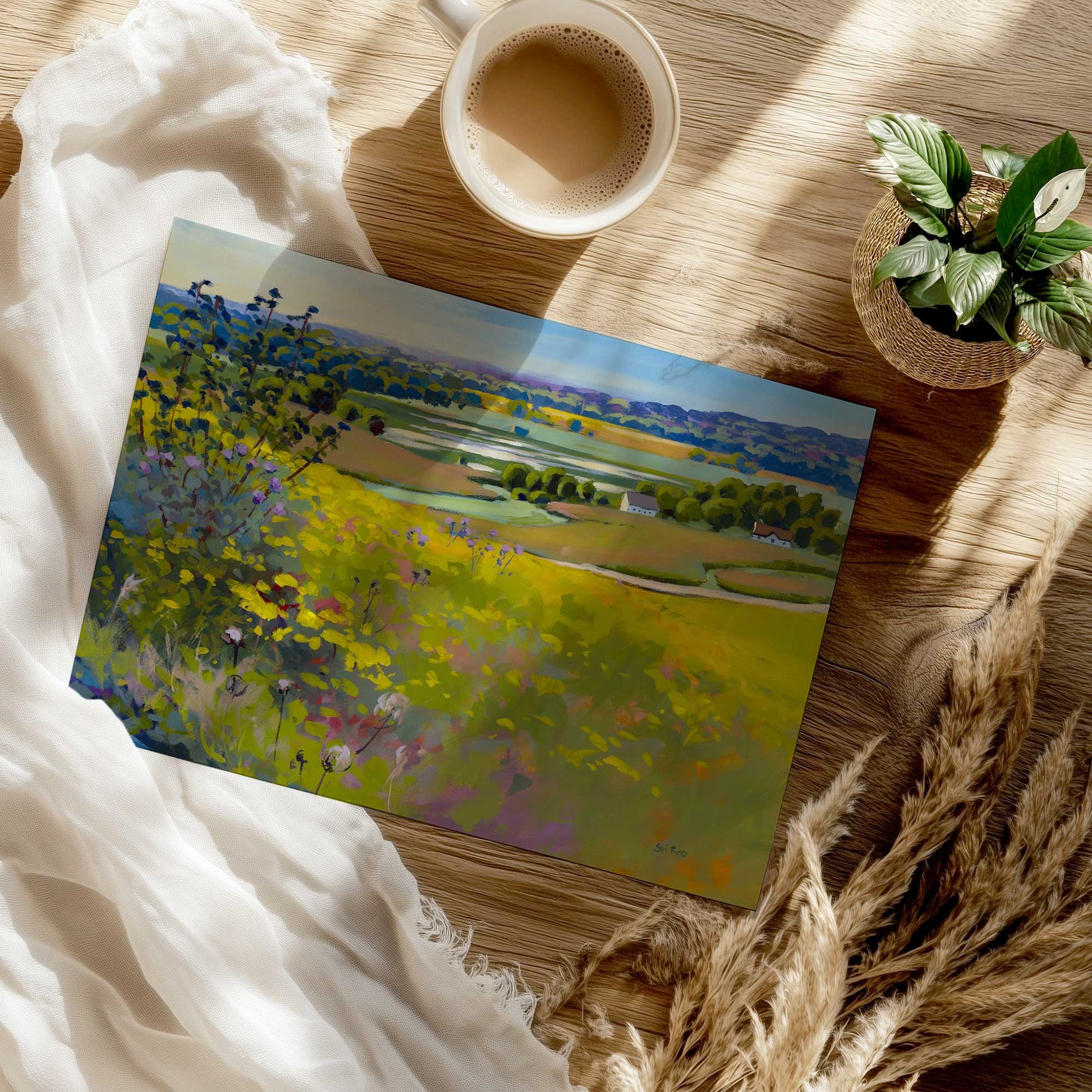 [Color:Rolled Print], Picture of close up of art