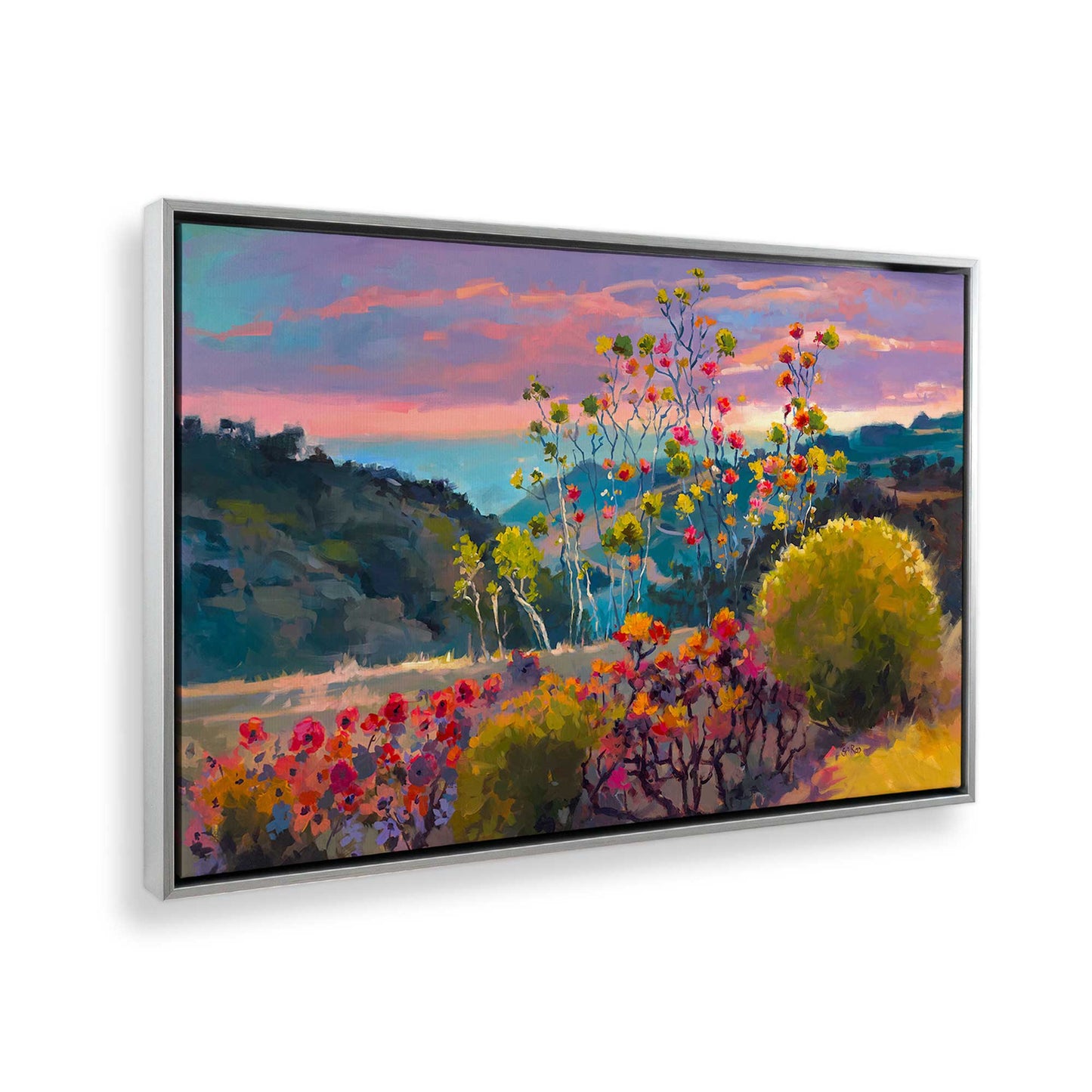 [Color:Polished Chrome], Picture of the corner of the art