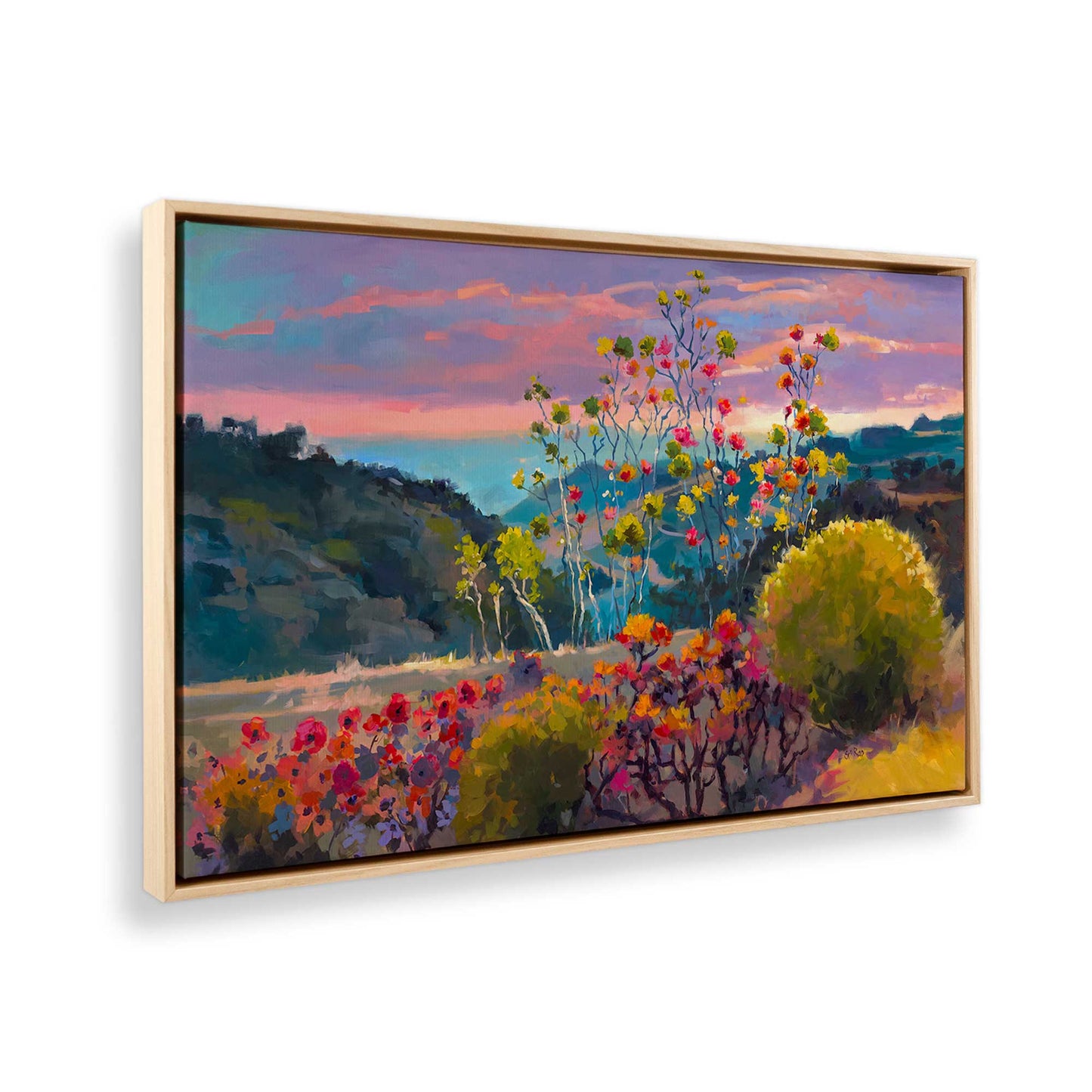 [Color:American Maple], Picture of the corner of the art
