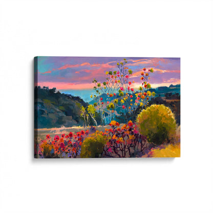 [Color:Stretched Canvas], Picture of art at an angle