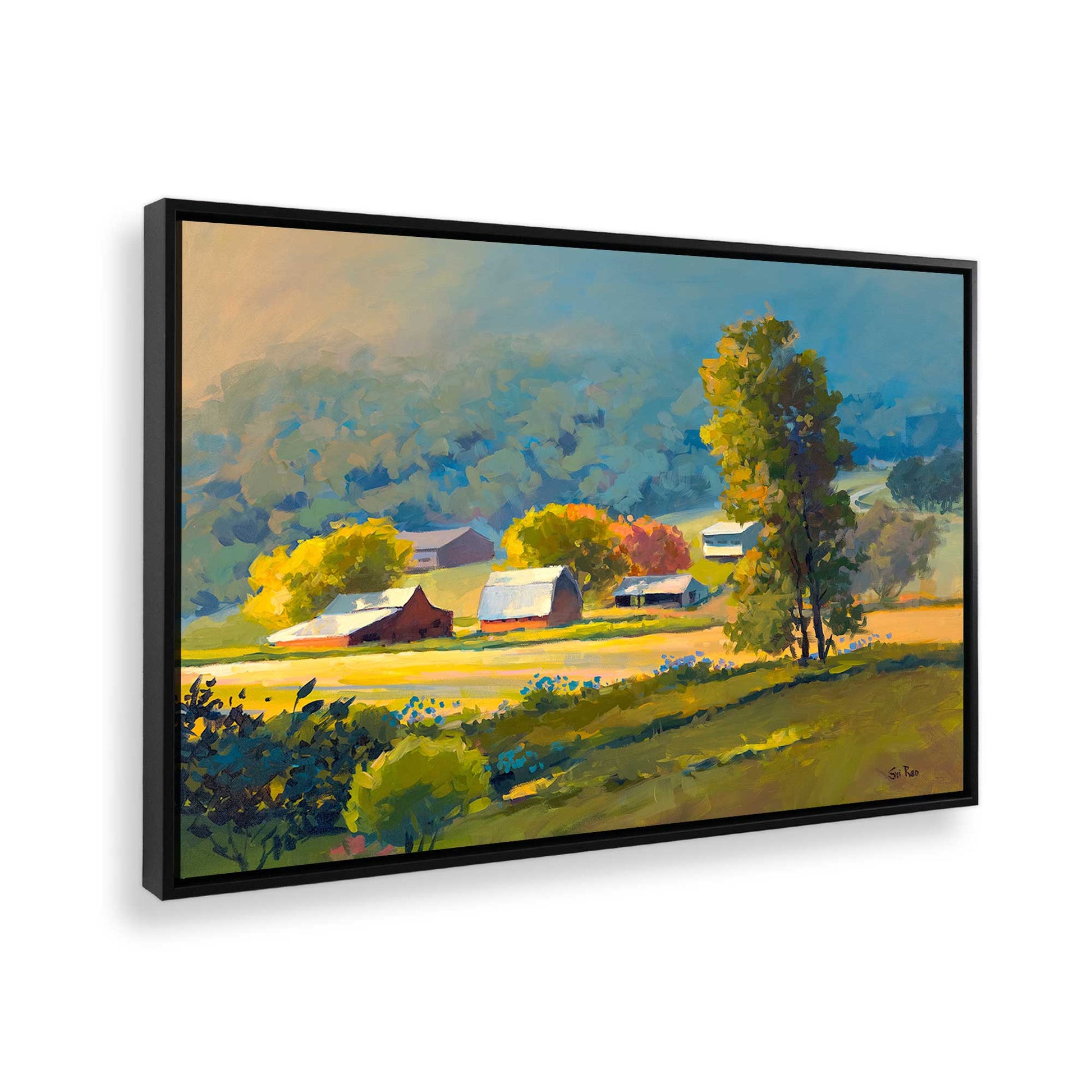 [Color:Satin Black], Picture of the corner of the art