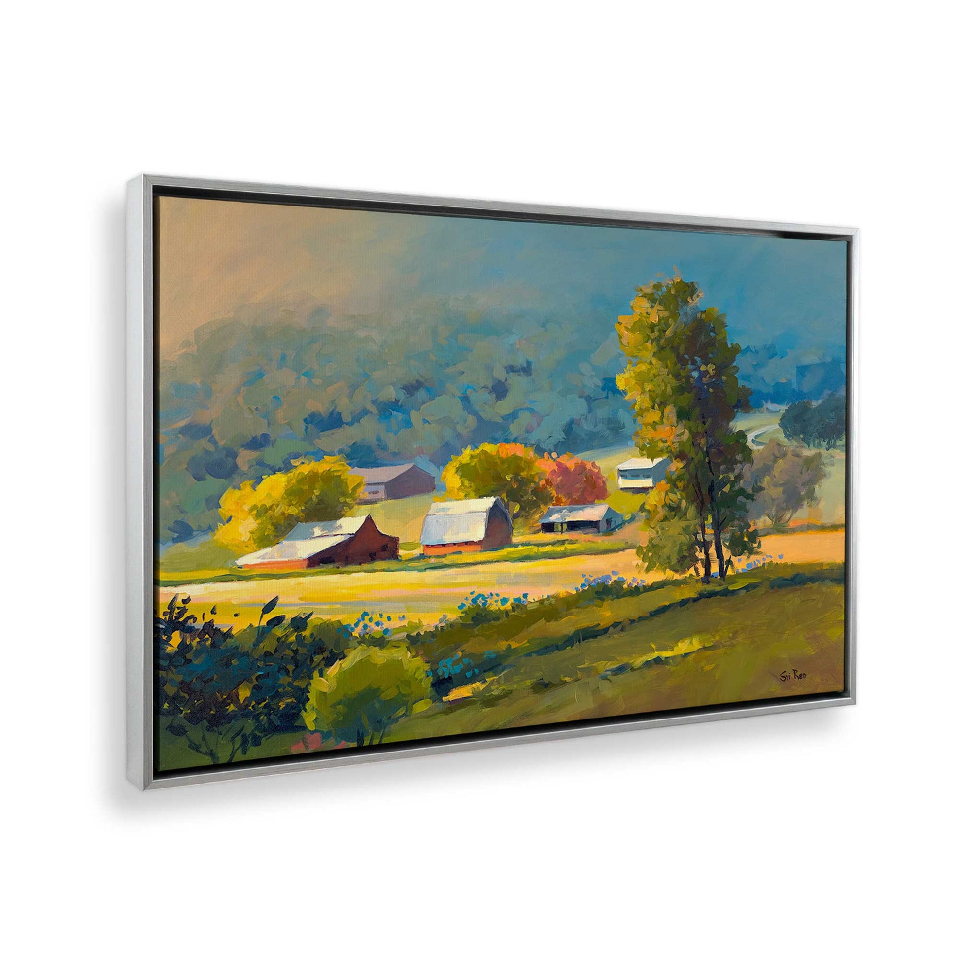 [Color:Polished Chrome], Picture of the corner of the art